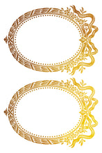 Load image into Gallery viewer, Petits Ornements IOD Foil Transfer - Four 12" x 16" Pages, Gold Guilded Image Transfer, Rub On Image by Iron Orchid Designs