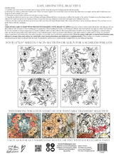 Load image into Gallery viewer, Winter's Song IOD Transfer - Four 12" x 16" Pages, Image Transfer, Rub-On Image by Iron Orchid Designs