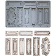 Load image into Gallery viewer, Conservatory Labels 6&quot; x 10&quot; Food Safe, Silicone, IOD Decor Mould (mold)
