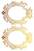Load image into Gallery viewer, Petits Ornements IOD Foil Transfer - Four 12" x 16" Pages, Gold Guilded Image Transfer, Rub On Image by Iron Orchid Designs
