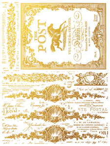 Étiquettes - 4 Page IOD Foil Transfer