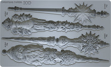 Load image into Gallery viewer, Christmas Tapers 6x10 IOD Mould
