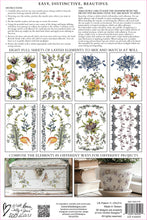 Load image into Gallery viewer, Fairytale Florals - 8 Page, 8 x 12 IOD Transfer
