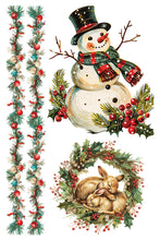 Load image into Gallery viewer, Kitschy Christmas IOD Transfer 8x12 Pad
