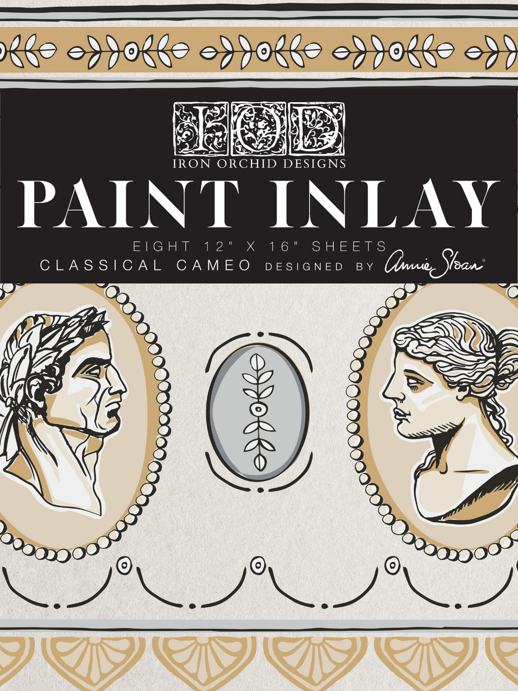 Classical Cameos IOD Paint Inlay - RETIRED