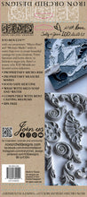 Load image into Gallery viewer, Dainty Flourishes 6&quot; x 10&quot; Food Safe Silicone Decor Mould (mold) by Iron Orchid Designs
