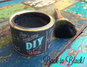 Black Wax - Debi's Design Diary