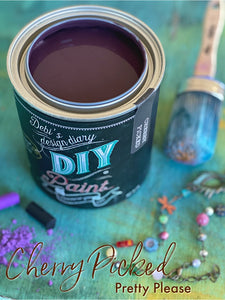 DIY Paint – Cherry Picked - Clay Paint by Debi's Design Diary, Chalk Paint, No VOC Paint