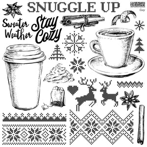 Cozy 12x12 IOD Stamp™ - Limited Release