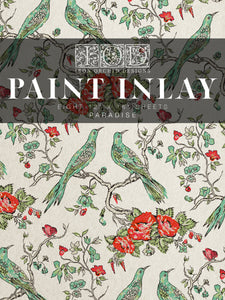 Paradise IOD Paint Inlay - RETIRED