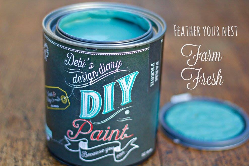 DIY Paint – Farm Fresh - Clay Paint by Debi's Design Diary, Chalk Paint, No VOC Paint