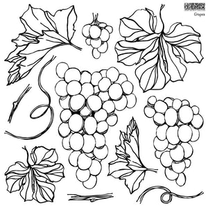 Grapes Decor Stamp - RETIRED