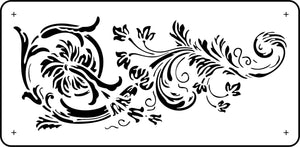 Floral Whimsey JRV Stencil by Jami Ray Vintage