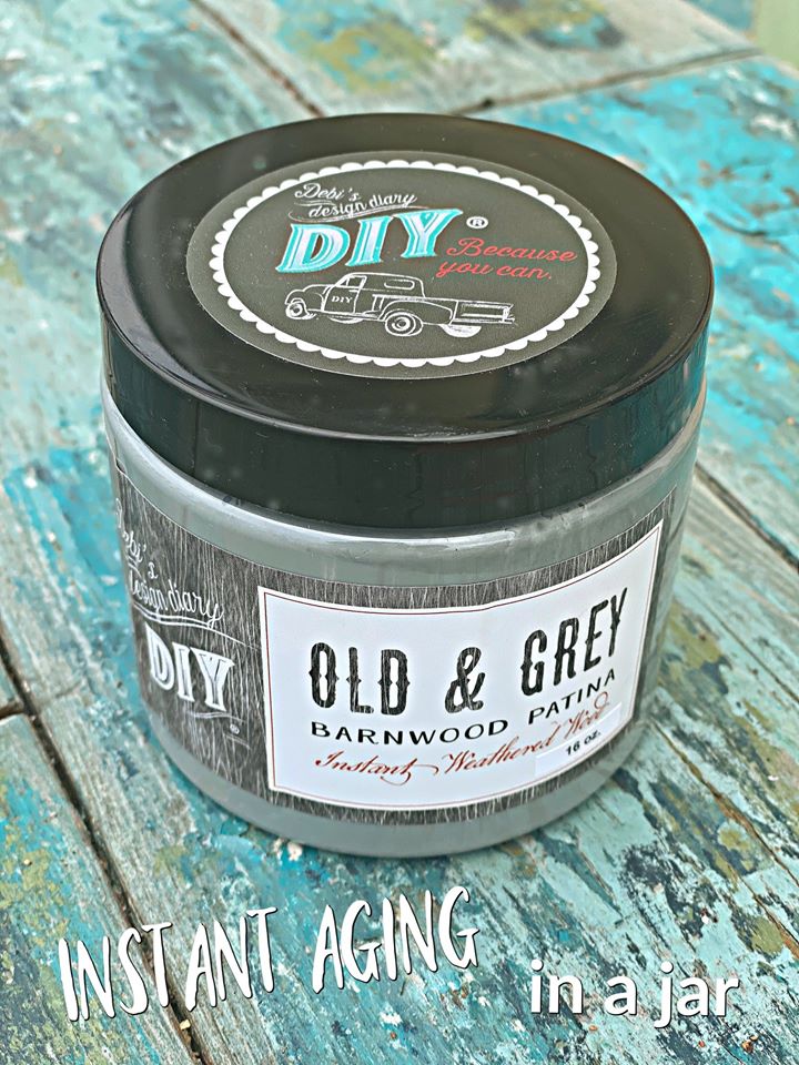 Old & Grey Liquid Patina By DIY Paint