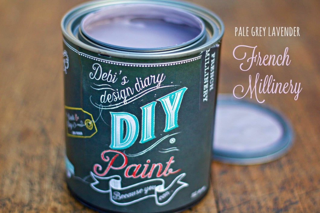 DIY Paint – French Millinery - Clay Paint by Debi's Design Diary, Chalk Paint, No VOC Paint