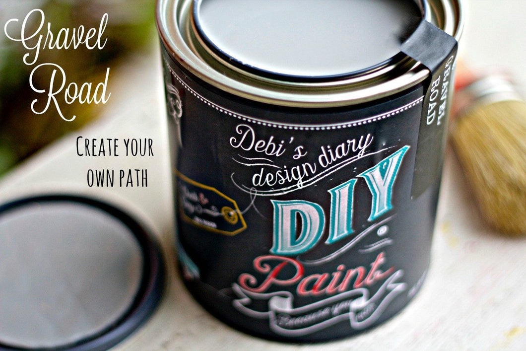 DIY Paint – Gravel Road - Clay Paint by Debi's Design Diary, Chalk Paint, No VOC Paint