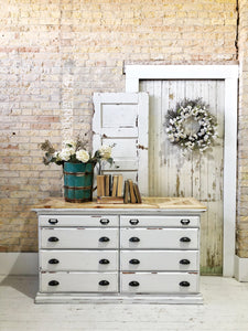 Flour Sack - Sweet Pickins Milk Paint - True White