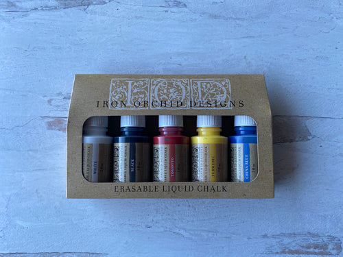 Erasable Liquid Chalk 5 Pack by Iron Orchid Designs