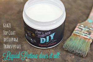 Crystal Clear Chandelier Liquid Patina By DIY Paint